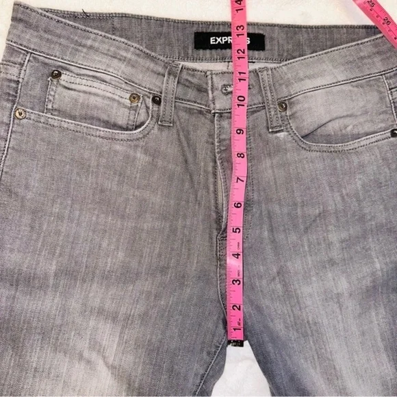 Men’s Express gray denim jeans